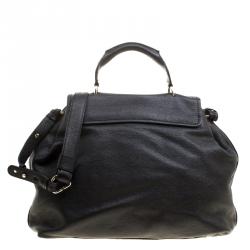 Pre Owned Chloe Black Leather Elsie Satchel