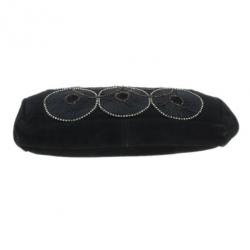 مملوكة مسبقًا Chloe Black Embroidered Clutch