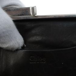 مملوكة مسبقًا Chloe Black Embroidered Clutch