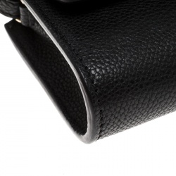 Pre Owned حقيبة كتف كلوي فاي جلد سوداء صغيرة