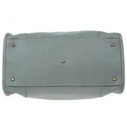 مملوكة مسبقًا Chloe Grey Leather Tote