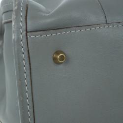 مملوكة مسبقًا Chloe Grey Leather Tote