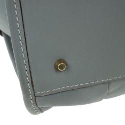 مملوكة مسبقًا Chloe Grey Leather Tote