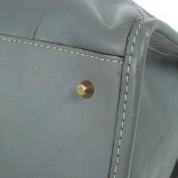 مملوكة مسبقًا Chloe Grey Leather Tote