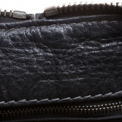 Pre Owned Chloe Black Leather Paddington Capsule Satchel 