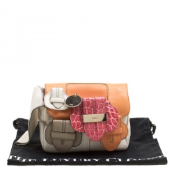 Pre Owned Chloe Multicolor Leather Saskia Clutch Bag