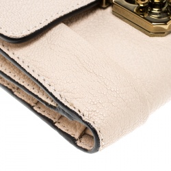 Pre Owned Chloe Blush Pink Leather Wallet