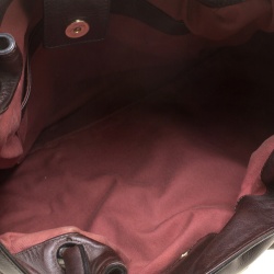 Pre Owned Chloe Brown Leather Victoria Tote