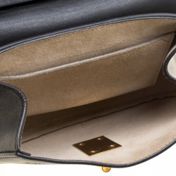 Pre Owned Chloe Black Leather Small Drew Shoulder Bag