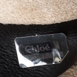 Pre Owned Chloe Black Leather Small Drew Shoulder Bag