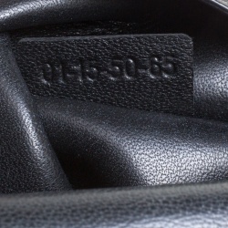 Pre Owned Chloe Black/Light Beige Leather Small Elle Clutch