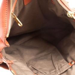 Pre Owned Chloe Brown Leather Large Marcie Satchel