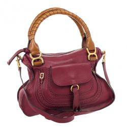 Pre Owned Chloe Marcie Animation Medium Leather Shoulder Bag