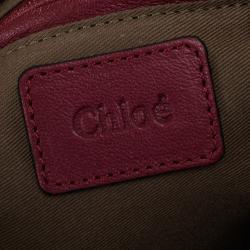 Pre Owned Chloe Marcie Animation Medium Leather Shoulder Bag