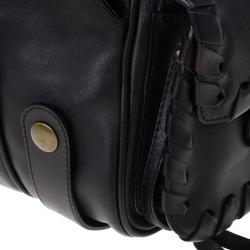 Pre Owned Chloe Black Leather Silverado Bag