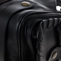 Pre Owned Chloe Black Leather Silverado Bag