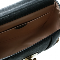 مملوكة مسبقًا Chloe Black Leather Small Elsie Shoulder Bag