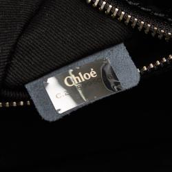 Pre Owned Chloe Black Patent Leather Kerala Equipped Everyday Bag
