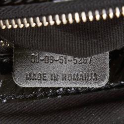 Pre Owned Chloe Black Patent Leather Kerala Equipped Everyday Bag