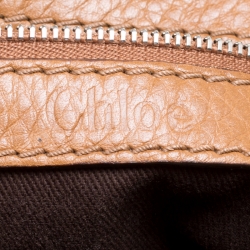 Pre Owned Chloe Brown Leather Paddington Shoulder Bag