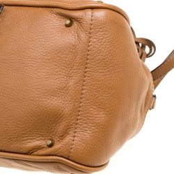 Pre Owned Chloe Brown Leather Paddington Shoulder Bag