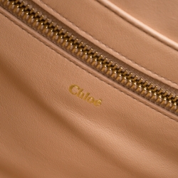 Pre Owned Chloe Black Leather Madeleine Bowler Bag