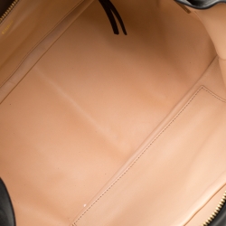 Pre Owned Chloe Black Leather Madeleine Bowler Bag