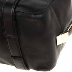 Pre Owned Chloe Black Leather Madeleine Bowler Bag