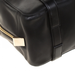 Pre Owned Chloe Black Leather Madeleine Bowler Bag