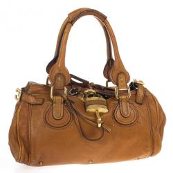 Pre Owned Chloe 'Paddington' Leather Satchel