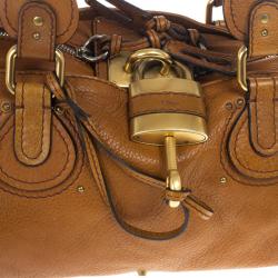 Pre Owned Chloe 'Paddington' Leather Satchel
