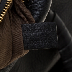 Pre Owned Chloe Black Leather Small Marcie Satchel 