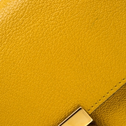 Chloe Mustard Leather Small Elsie Shoulder Bag