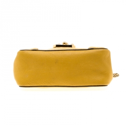 Chloe Mustard Leather Small Elsie Shoulder Bag