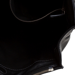 Pre Owned Chloe Black Leather Paddington Tote