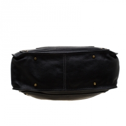 Pre Owned Chloe Black Leather Paddington Tote