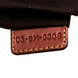 مملوكة مسبقًا حقيبة يد كلوي شوبر اديث جلد بنية