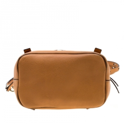 مملوكة مسبقًا حقيبة كتف كلوي ميني فاي داي سويدي وجلد بنية