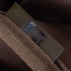 Pre Owned Chloe Brown Metallic Leather Eden Tote Bag