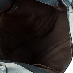 Pre Owned Chloe Ash Blue Leather Elsie Hobo