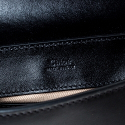 Chloe Black Leather and Suede C Belt Bag             