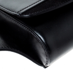 Chloe Black Leather and Suede C Belt Bag             
