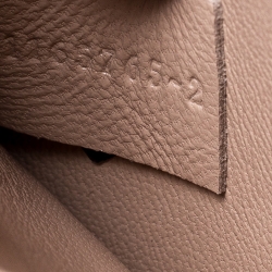 Pre Owned Chloe Beige Leather Medium Elsie Shoulder Bag