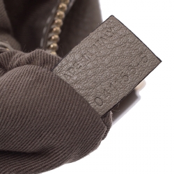 Pre Owned Chloe Beige Leather Large Marcie Satchel