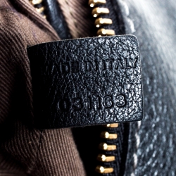 Pre Owned Chloe Black Leather Large Marcie Satchel