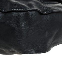 Pre Owned Chloe Black Leather Large Marcie Satchel