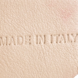 Pre Owned Chloe Green Leather and Python Limited Edition Clutch