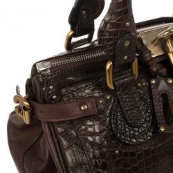 Chloe Croc Paddington Satchel