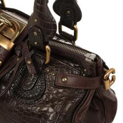 Chloe Croc Paddington Satchel