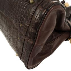 Chloe Croc Paddington Satchel